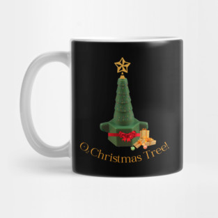 O2 Christmas Tree Funny Respiratory Therapist Nurse RT ICU Mug
