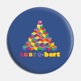 lgbtq-bert Pin