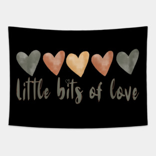 Little bits of love Tapestry