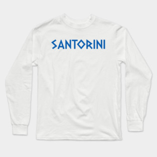 Santorini Long Sleeve T-Shirt