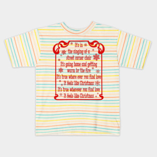 It Feels Like Christmas - Muppet Christmas Carol Kids T-Shirt