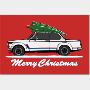 Classic 2002 Xmas Car Posters and Art