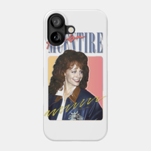 Reba McEntire // Vintage 80s Style Fan Design Phone Case