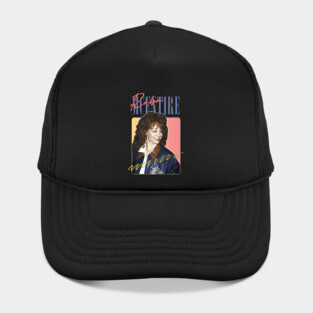 Reba McEntire // Vintage 80s Style Fan Design Hat