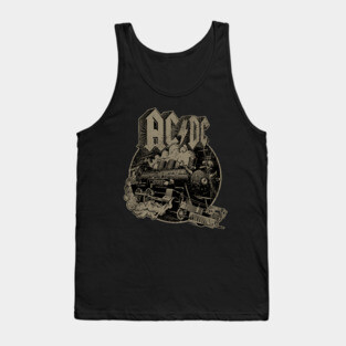 Rock N Roll Train Tank Top