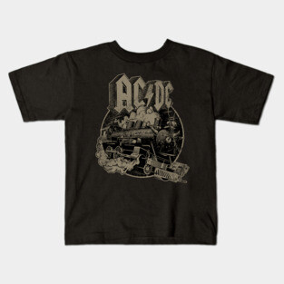 Rock N Roll Train Kids T-Shirt