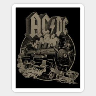 Rock N Roll Train Sticker