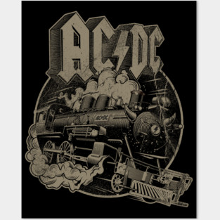 Rock N Roll Train Posters and Art