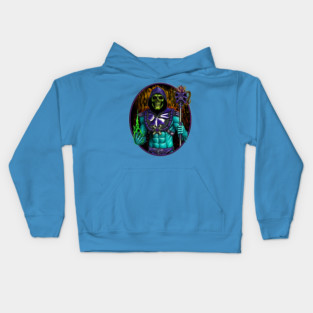 blue body grimm reaper Kids Hoodie