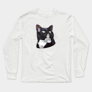 Tuxedo Cat Long Sleeve T-Shirt