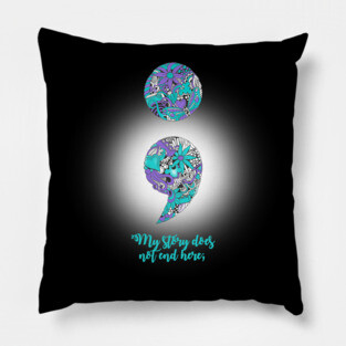 Suicide Prevention and Depression Awareness Pillow