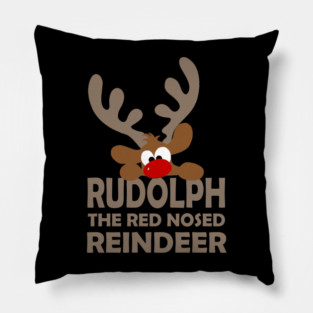 rudolph reindeer Pillow