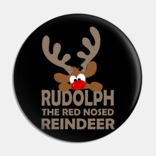 rudolph reindeer Pin