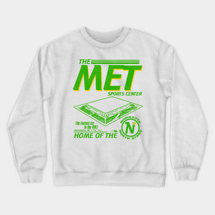 Defunct The Met Arena Minnesota North Stars Hockey Team Crewneck Sweatshirt