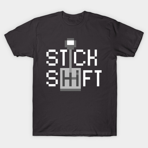 Stick Shift v2 T-Shirt by enrynz