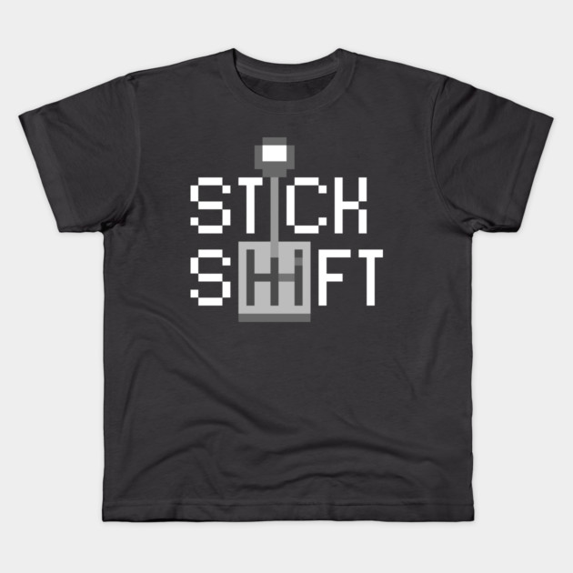 Stick Shift v2 Kids T-Shirt by enrynz