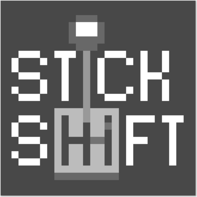 Stick Shift v2 Wall Art by enrynz