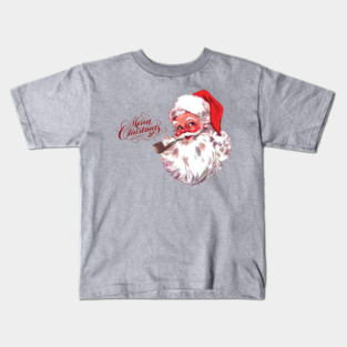Merry Christmas From A Classic Pipe Smoker Kids T-Shirt