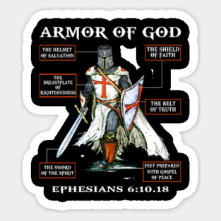 Armor Of God Sticker