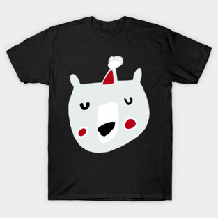 Cute Santa Polar Bear T-Shirt