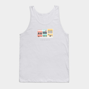 Colorful Old San Juan, Puerto Rico Tank Top