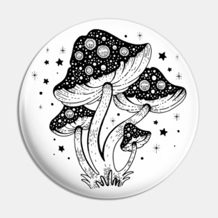 mushroom Pin