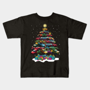 Car Christmas Tree Kids T-Shirt