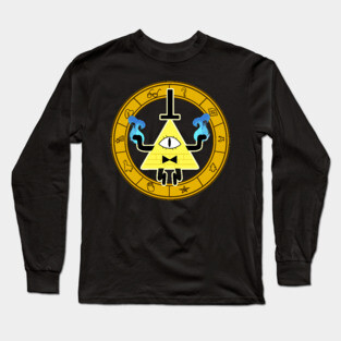 Always Watching -alternate- Bill Cipher Long Sleeve T-Shirt