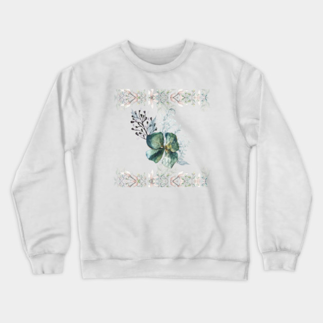 Floral Watercolor Crewneck Sweatshirt by REG