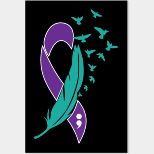 suicide prevention awareness Posters and Art