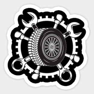 mechanic Sticker