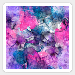 watercolor ink Sticker