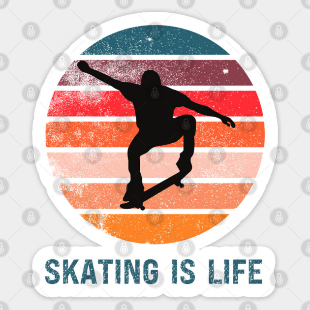 skating is life Sticker by Prinyos