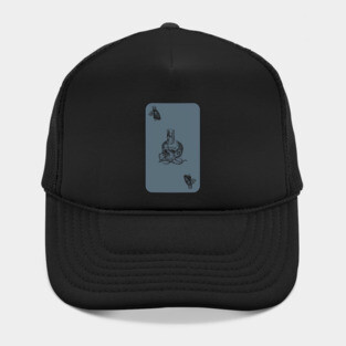 Memento Mori Poker Card Hat