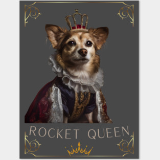 THE QUEEN DOG Posters and Art