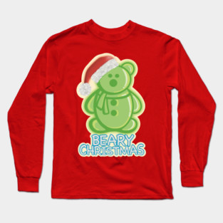 Gummy Bear - Merry Beary Christmas Long Sleeve T-Shirt