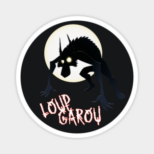 Cryptid Legend - Loup Garou Magnet
