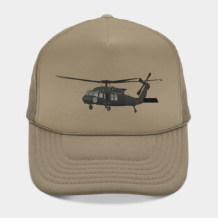 Black Hawk UH-60 Military Helicopter Hat