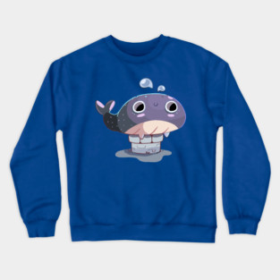 Whale and Well Crewneck Sweatshirt