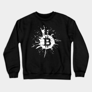 Bitcoin' Cool Cryptocurrency Bitcoin Crewneck Sweatshirt