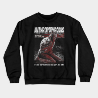 Anthropophagus, The Grim Reaper, Italian Horror Crewneck Sweatshirt