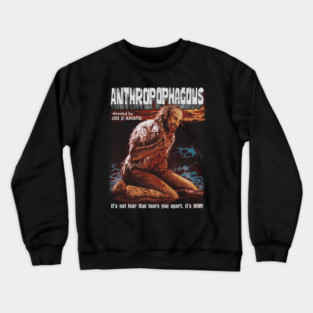 Anthropophagus, The Grim Reaper, Italian Horror Crewneck Sweatshirt