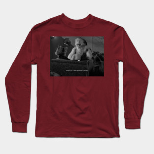 Depressed Santa Long Sleeve T-Shirt