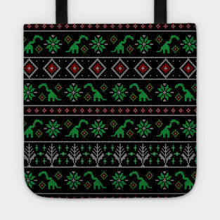 Shylasaur Holiday Sweater Tote