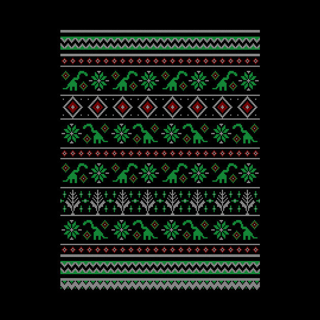 Shylasaur Holiday Sweater by allisawr