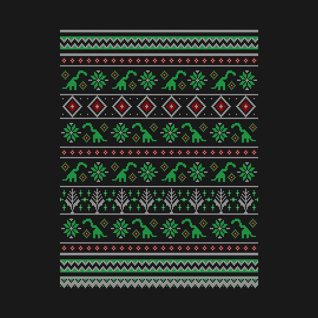 Shylasaur Holiday Sweater by allisawr