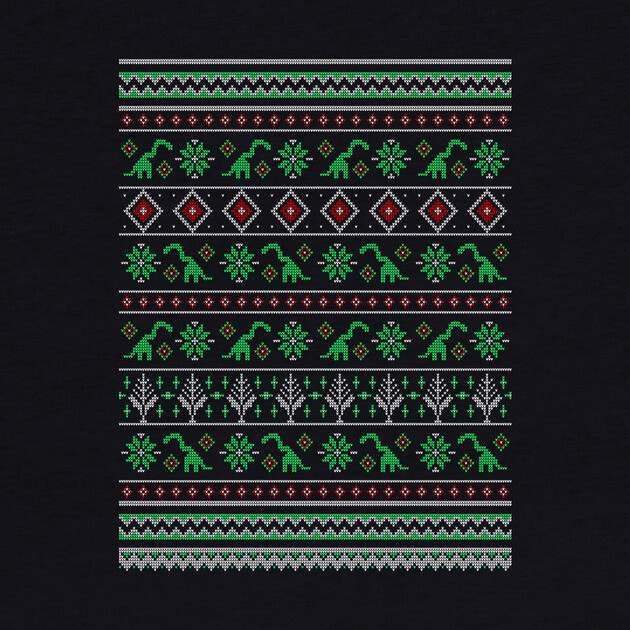 Shylasaur Holiday Sweater by allisawr