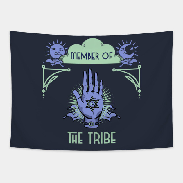 Member of the Jewish Tribe Tapestry by LiunaticFringe