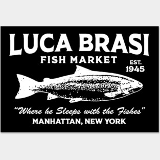 Luca Brasi F Posters and Art