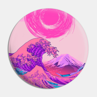 Great Wave off Kanagawa Vintage Pin